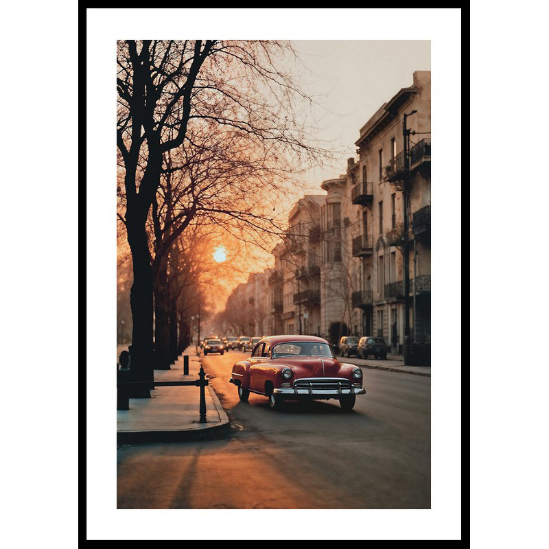 Poster Gallerix Urban Vintage Car