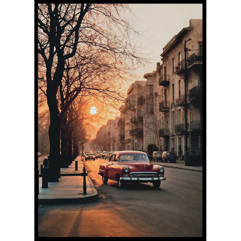 Poster Gallerix Urban Vintage Car