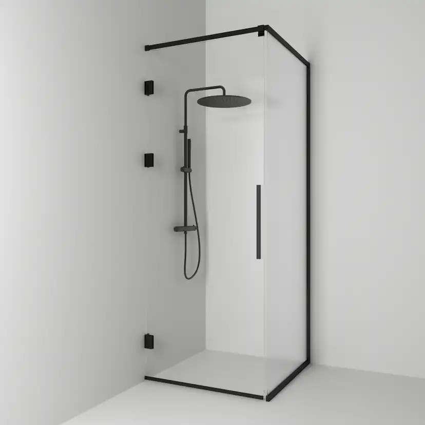 Duschhörn Svedbergs Langfoss Kombi 230 med Linjeglas