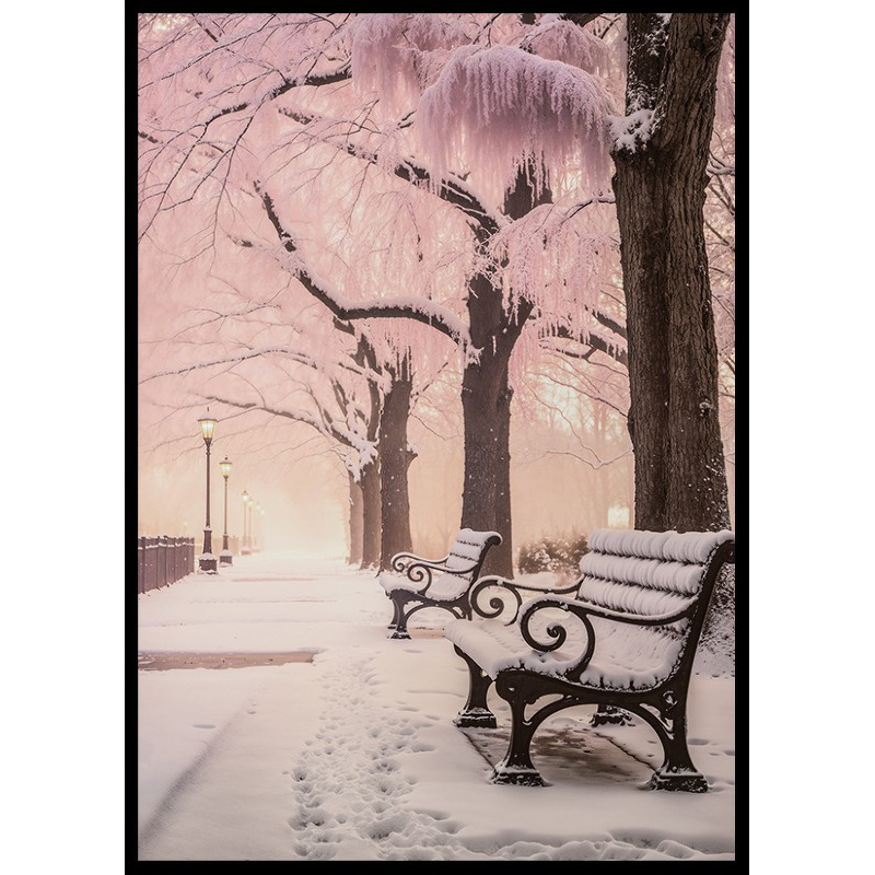 Poster Gallerix Winter In Pink