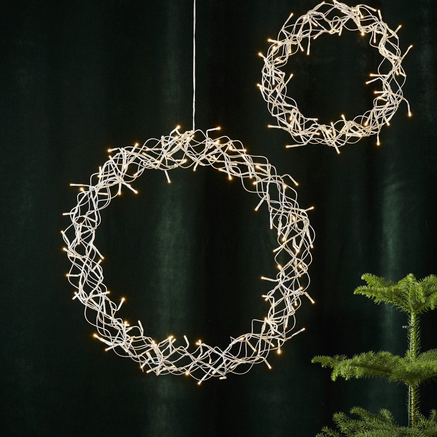 Krans Star Trading Curly LED