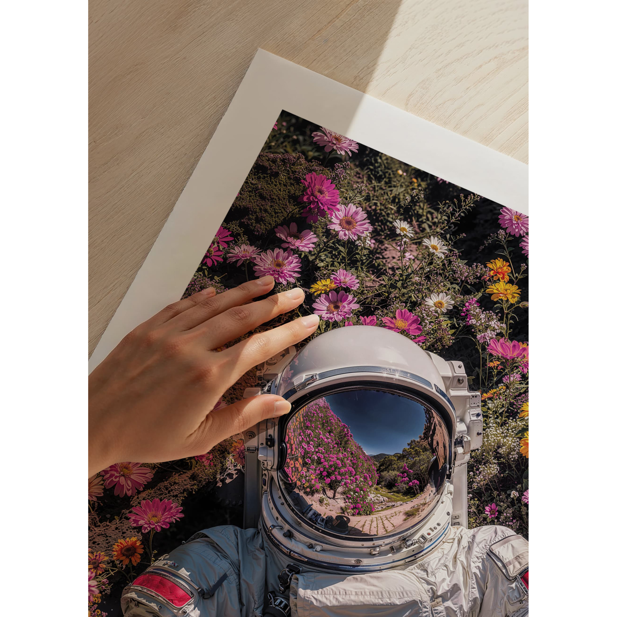 Poster Gallerix Astronaut In Bloom