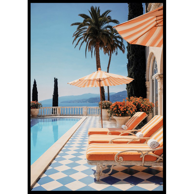 Poster Gallerix Amalfi Coast Setting
