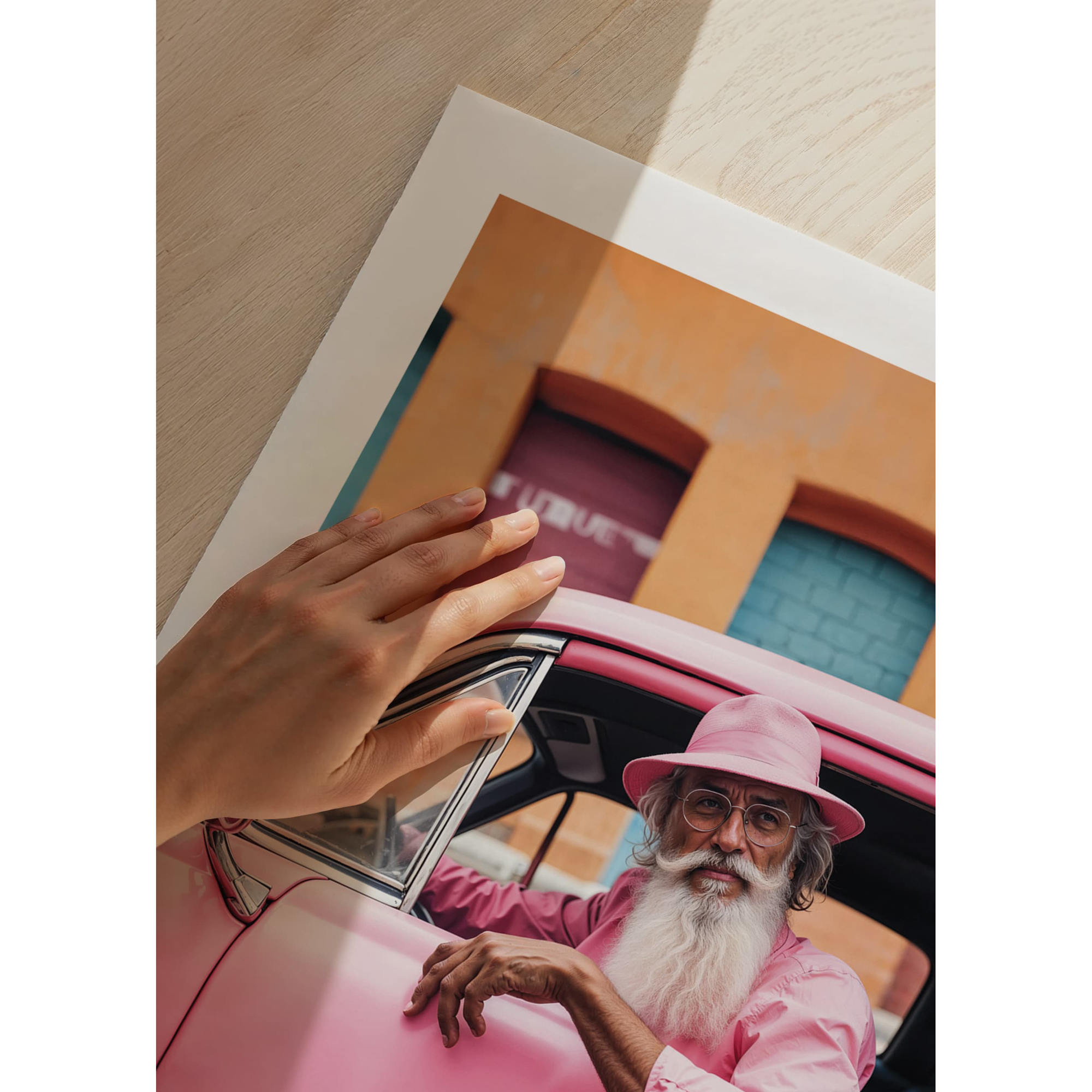 Poster Gallerix Cuba Car