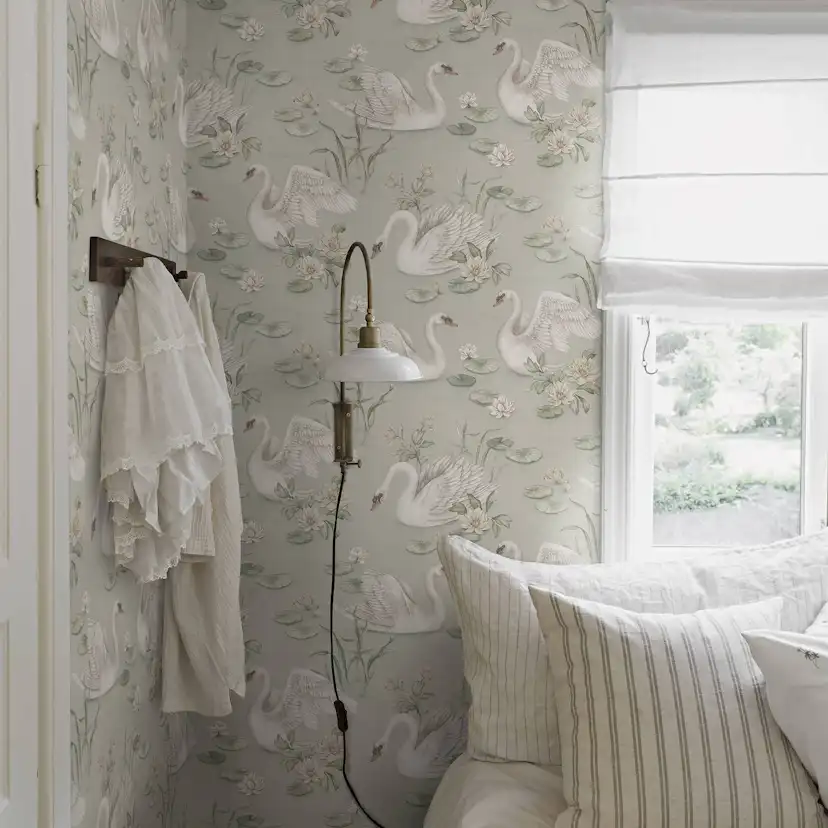 Tapet Boråstapeter Lily Swan 6925