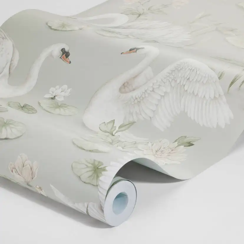 Tapet Boråstapeter Lily Swan 6925