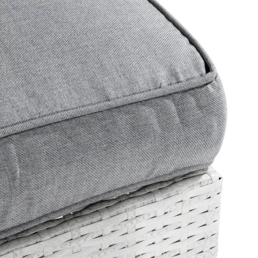 Dynfodral Comfort Garden Till Bahamas Mittmodul Utemöbel, Grå Polyester