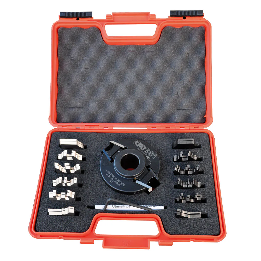 Frässet CMT Orange Tools 7 delar 100x40x30 Z2 693.013.01