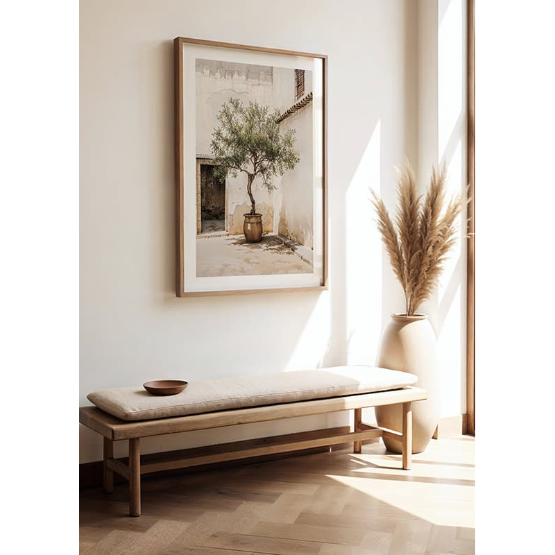 Poster Gallerix Olive Tree Mediterranean Setting No2