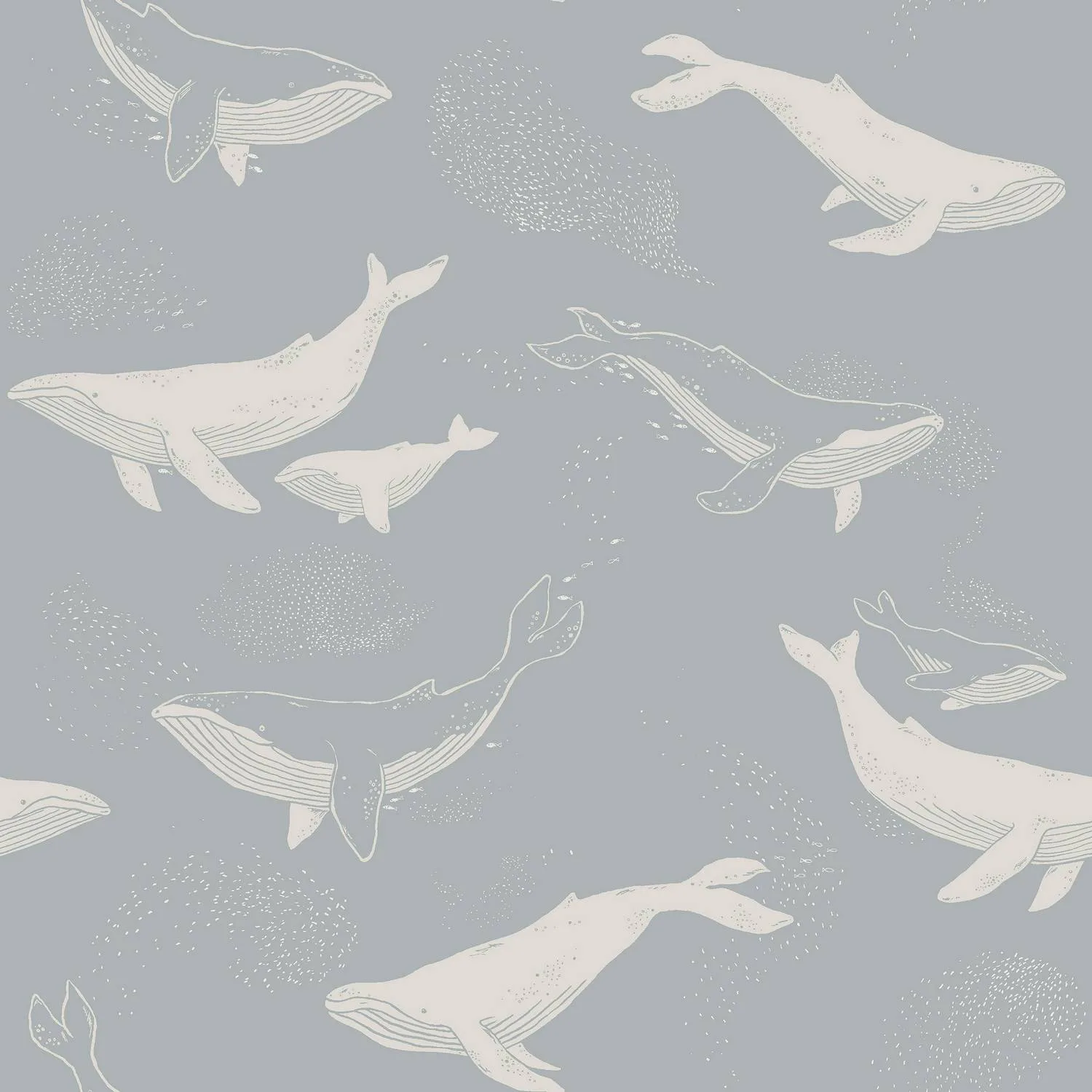 Tapet Boråstapeter Whales 6942