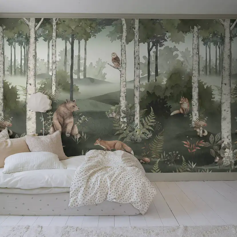 Tapet Boråstapeter Wild Forest Mural 6943
