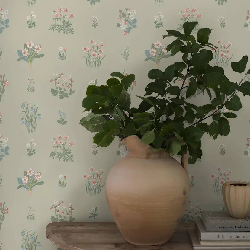 Tapet Boråstapeter Ängsflora 6950