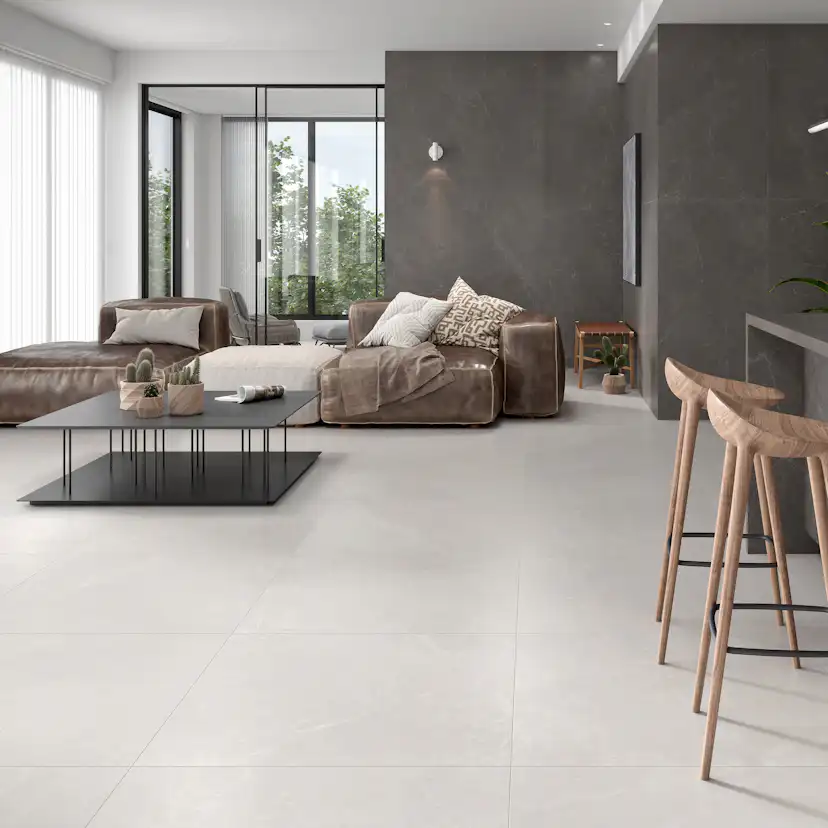 Klinker Tenfors Storm White 60x60 cm