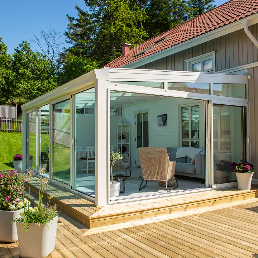 Skjutbart Dörrparti Novoroom Ultra+ 3+3-Delat