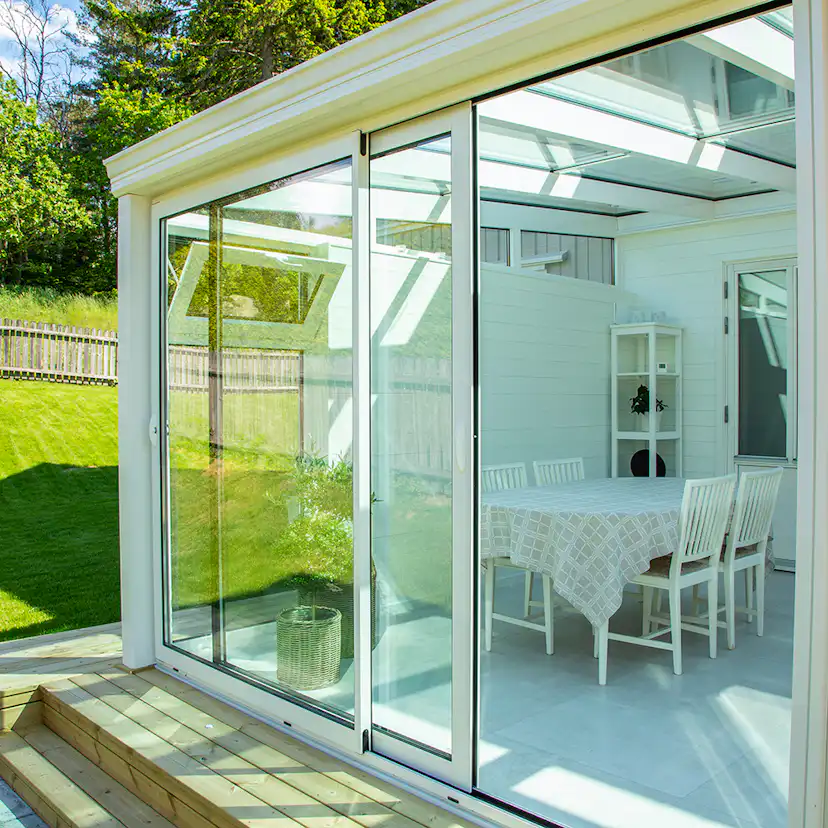 Skjutbart Dörrparti Novoroom Ultra+ 3+3-Delat