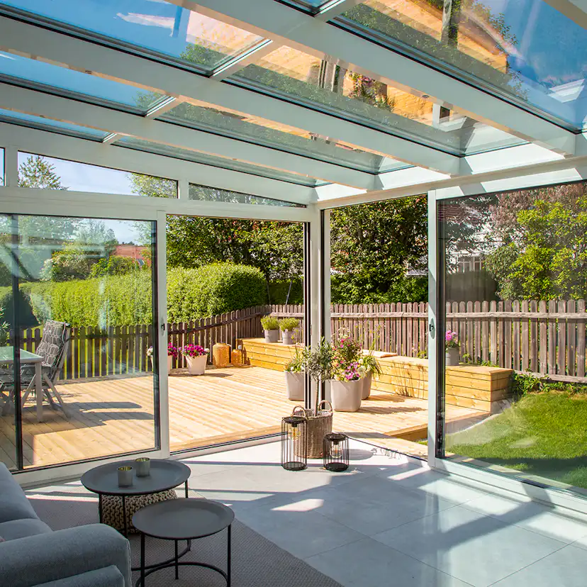 Skjutbart Fönsterparti Novoroom Ultra+ 3-Delat