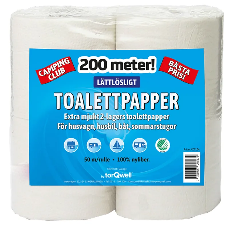 Toalettpapper Briv 4-Pack Extra Soft