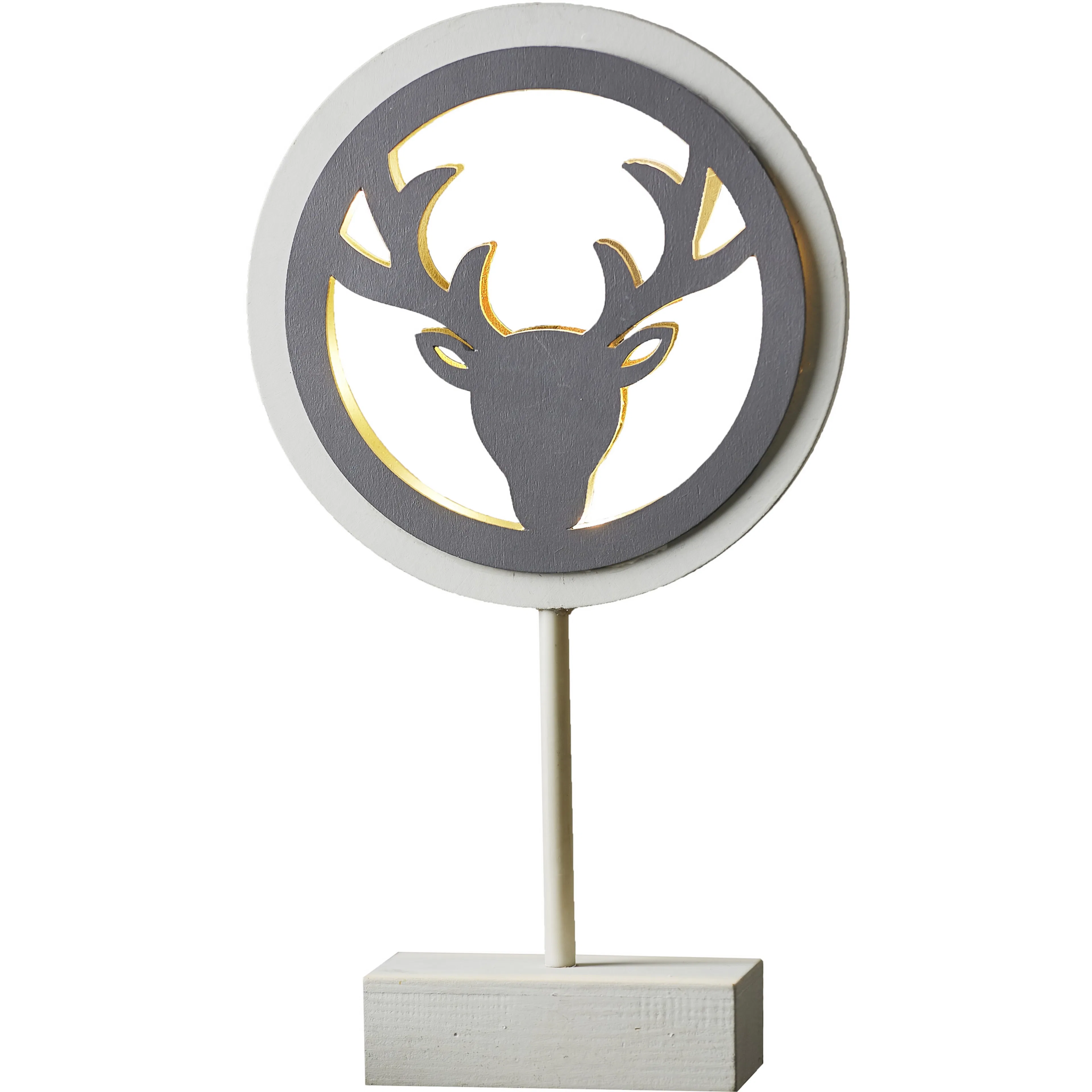 Ljusdekoration Star Trading Woodworks