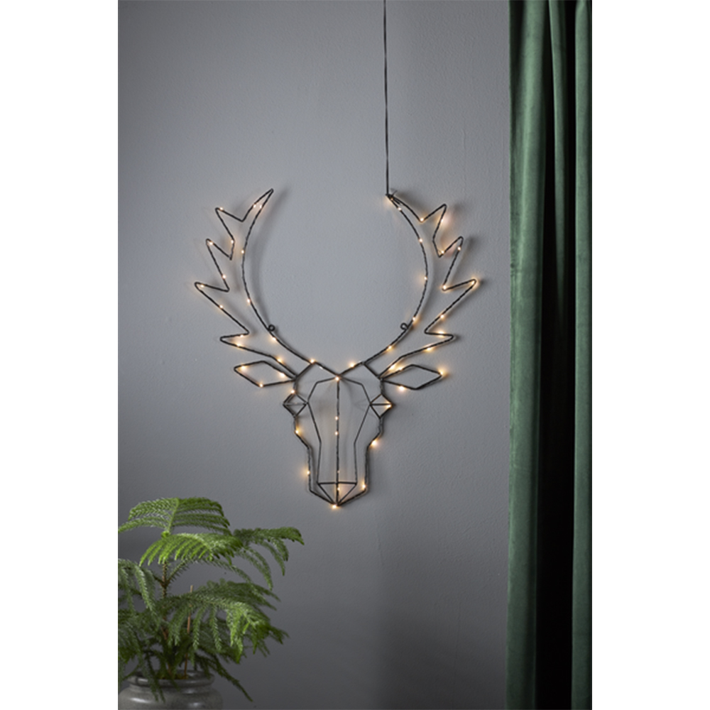 Inomhusdekoration Star Trading Cupid Renhuvud