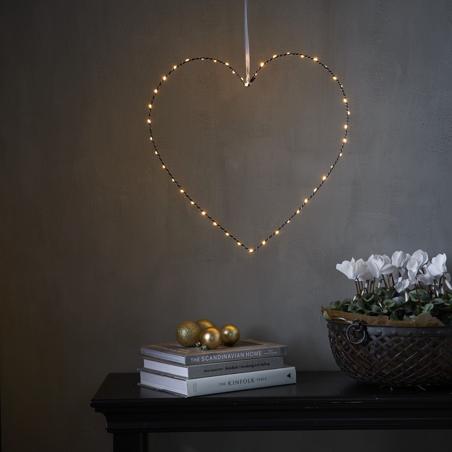 Hjärta Star Trading Mira 45 cm