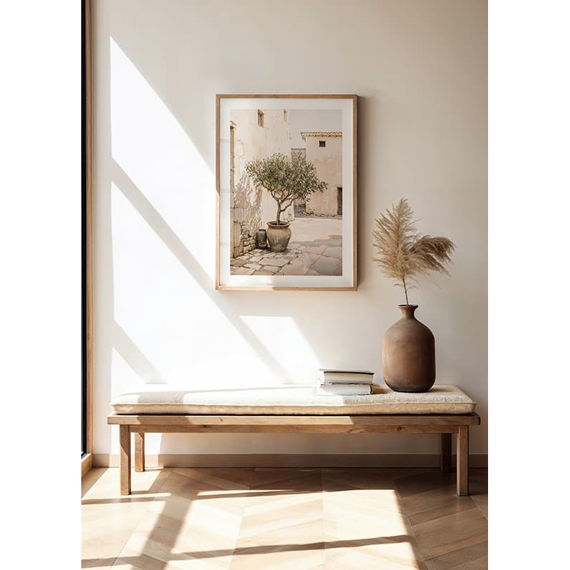 Poster Gallerix Olive Tree Mediterranean Setting No1