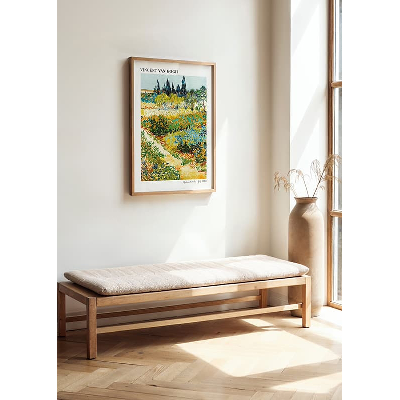 Poster Gallerix Garden At Arles By Vincent Van Gogh