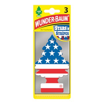 Luftfräschare Wunder-Baum Stars'n Stripes 3-pack
