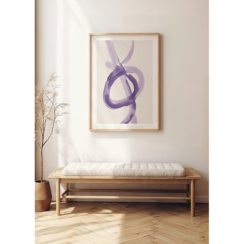 Poster Gallerix Purple Vortex