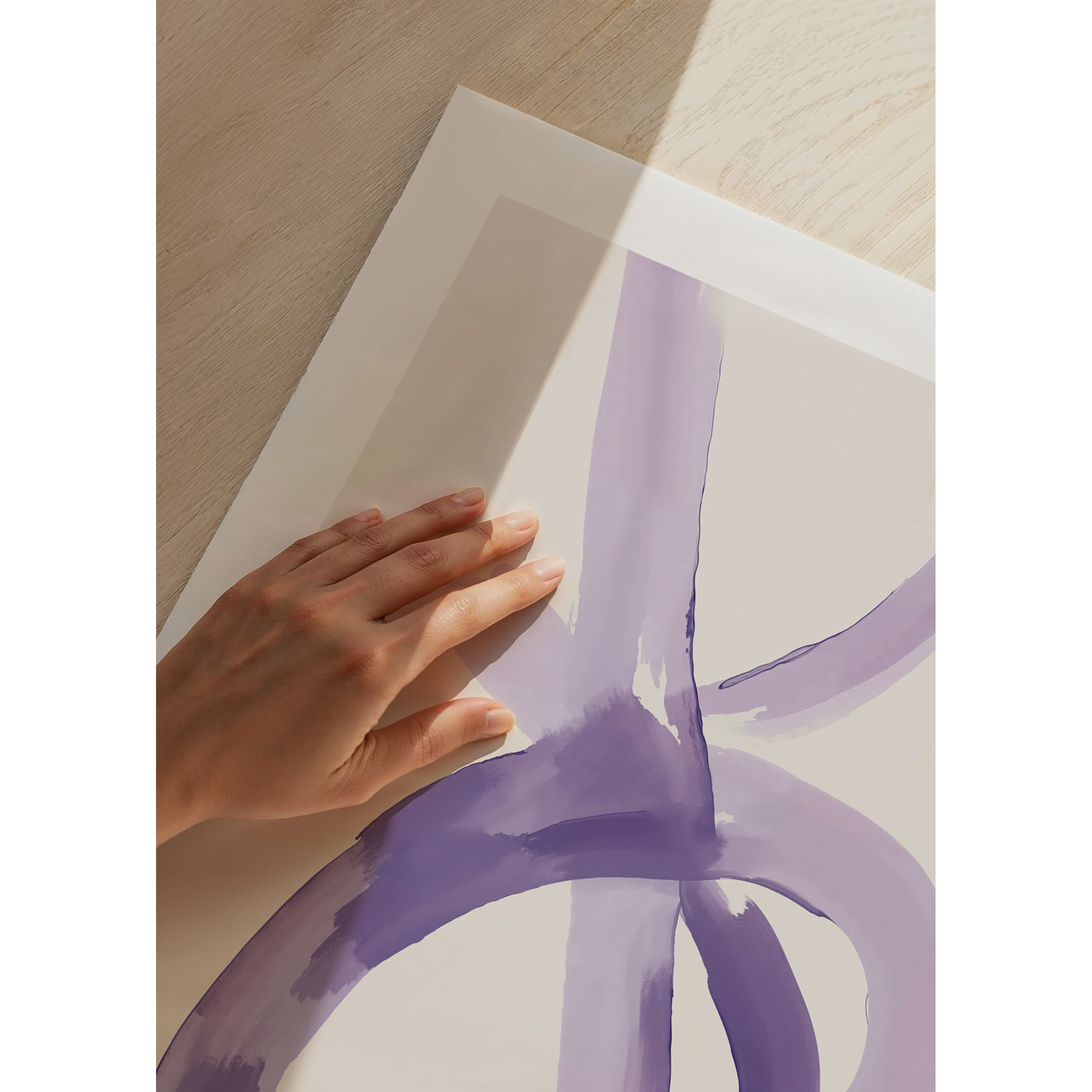 Poster Gallerix Purple Vortex