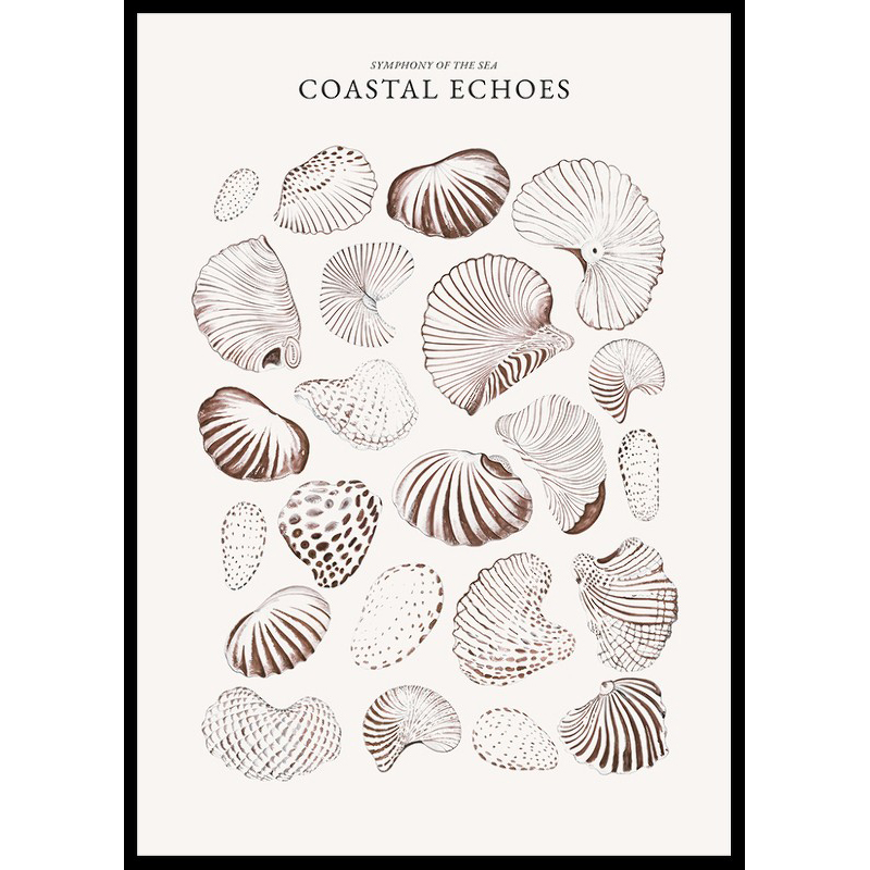 Poster Gallerix Coastal Echoes