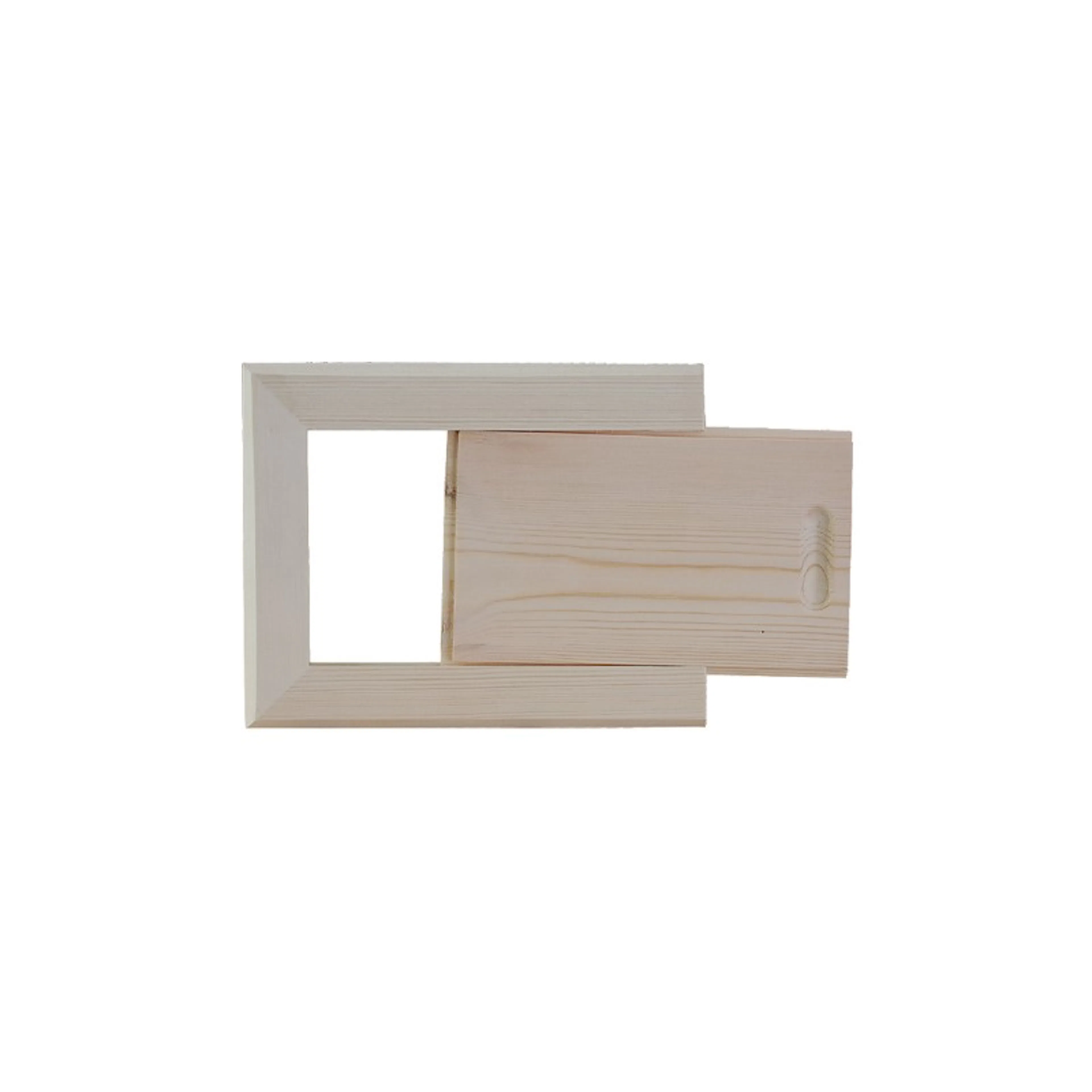 Bastuventil OPA Lumo Naturfärgat  Trä