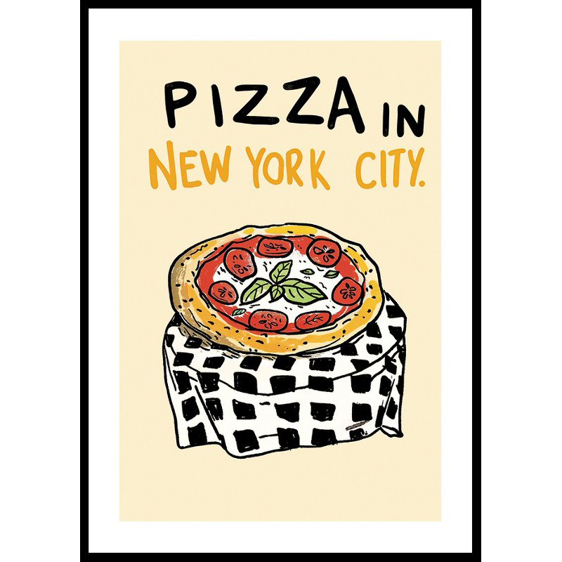 Poster Gallerix Pizza In New York