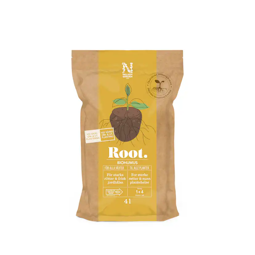 Växtnäring Nelson Garden Root Bio-Humus Krav 4 L