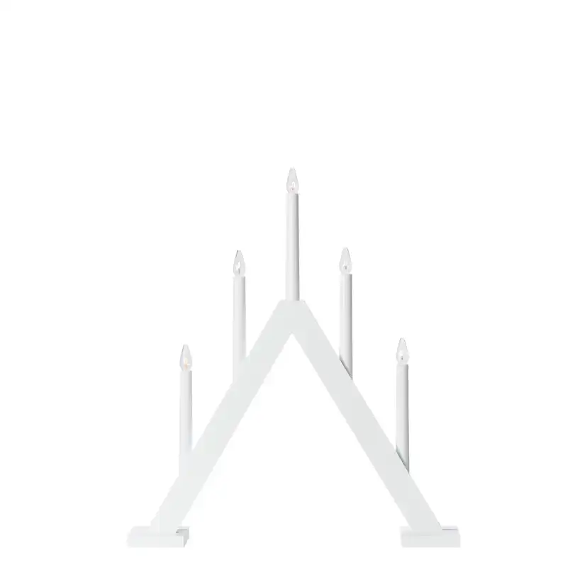 Adventsljusstake Markslöjd Ariele Träljusstake 5 Ljus