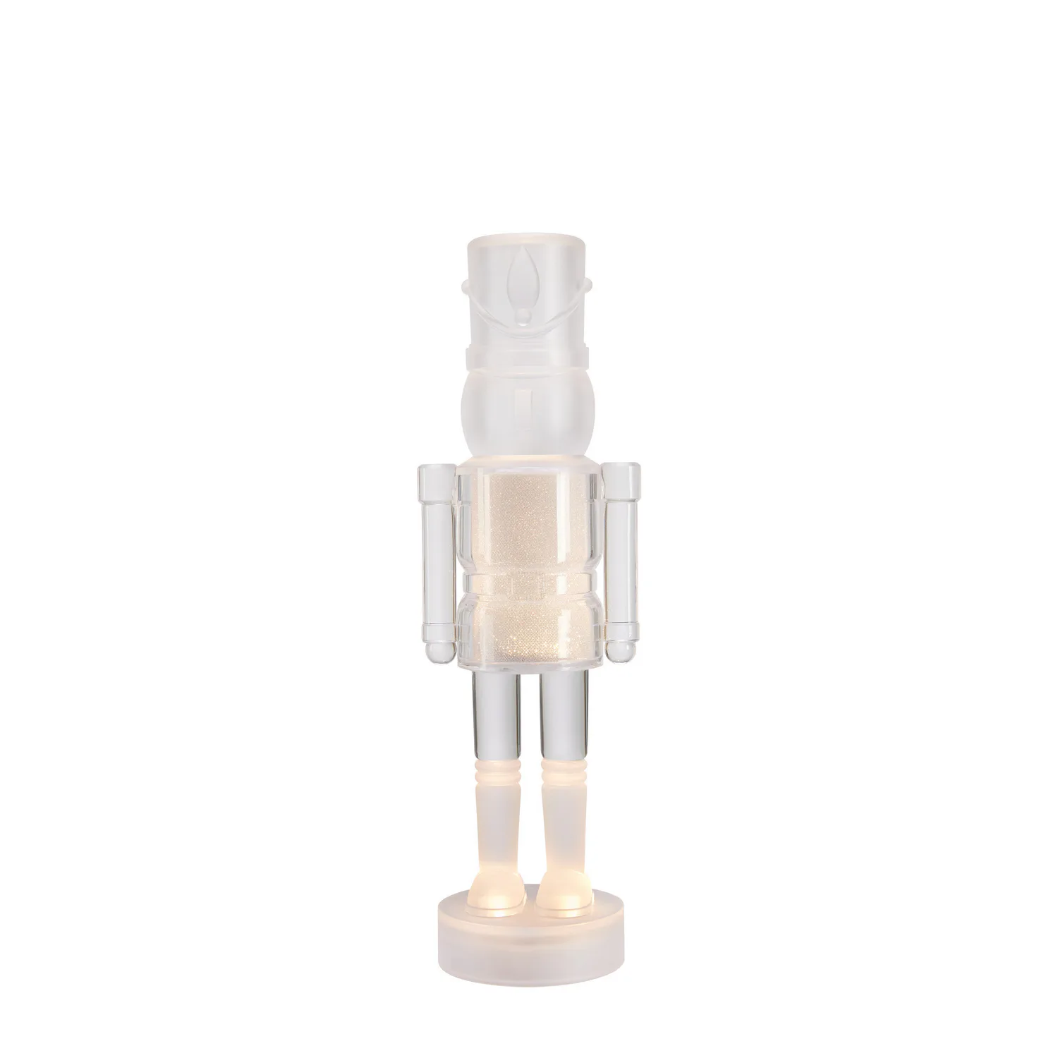 Bordsdekoration Markslöjd Douglas Transparent Nötknäppare med LED-belysning