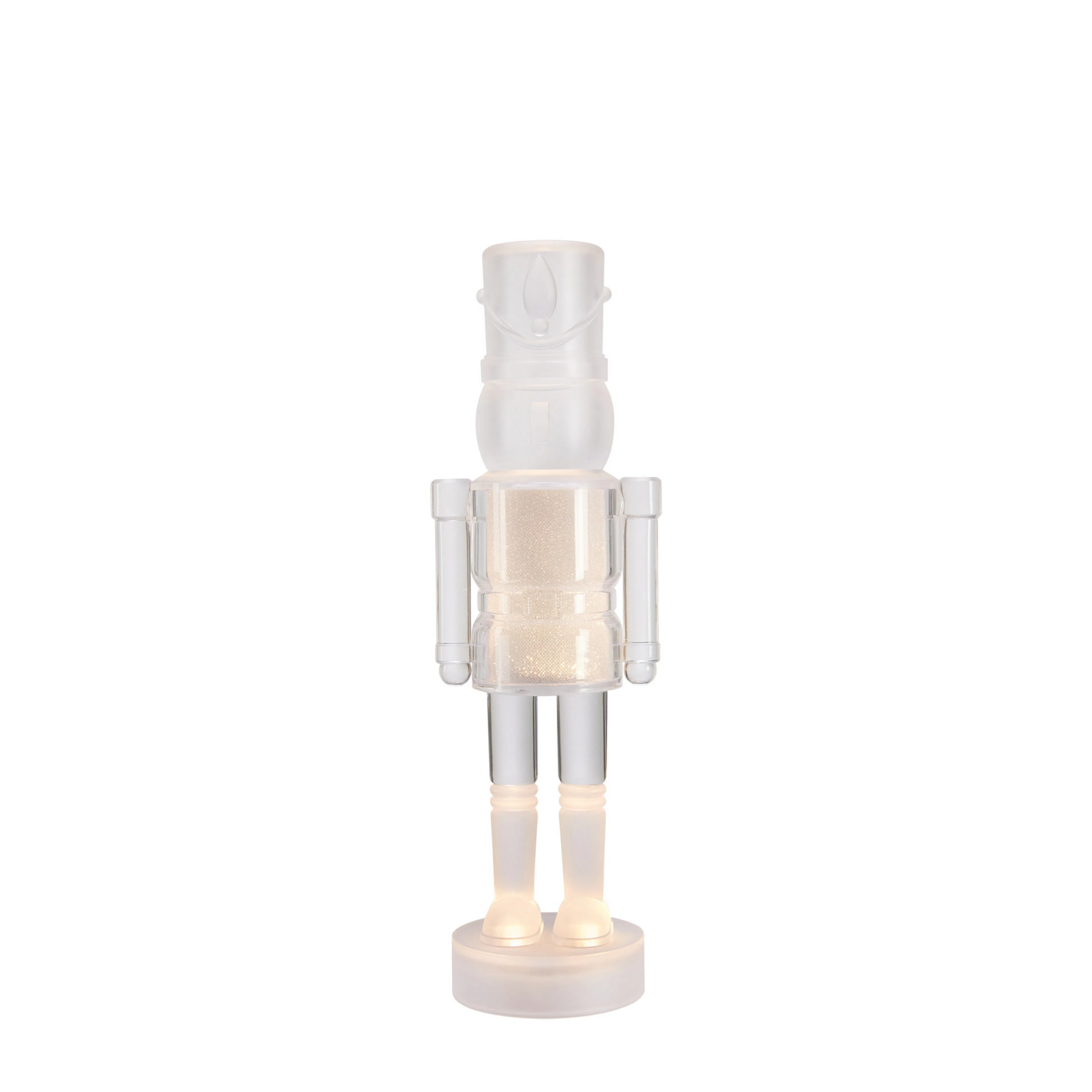 Bordsdekoration Markslöjd Douglas Transparent Nötknäppare med LED-belysning