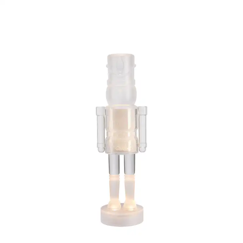 Bordsdekoration Markslöjd Douglas Transparent Nötknäppare med LED-belysning