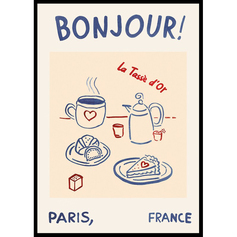 Poster Gallerix La Tassé D'or