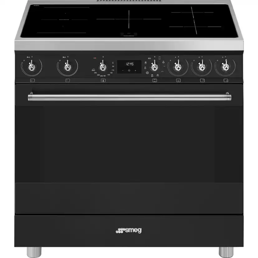 Induktionsspis Smeg C9IMMB2 Multifunktionsugn med Varmluft och Grill