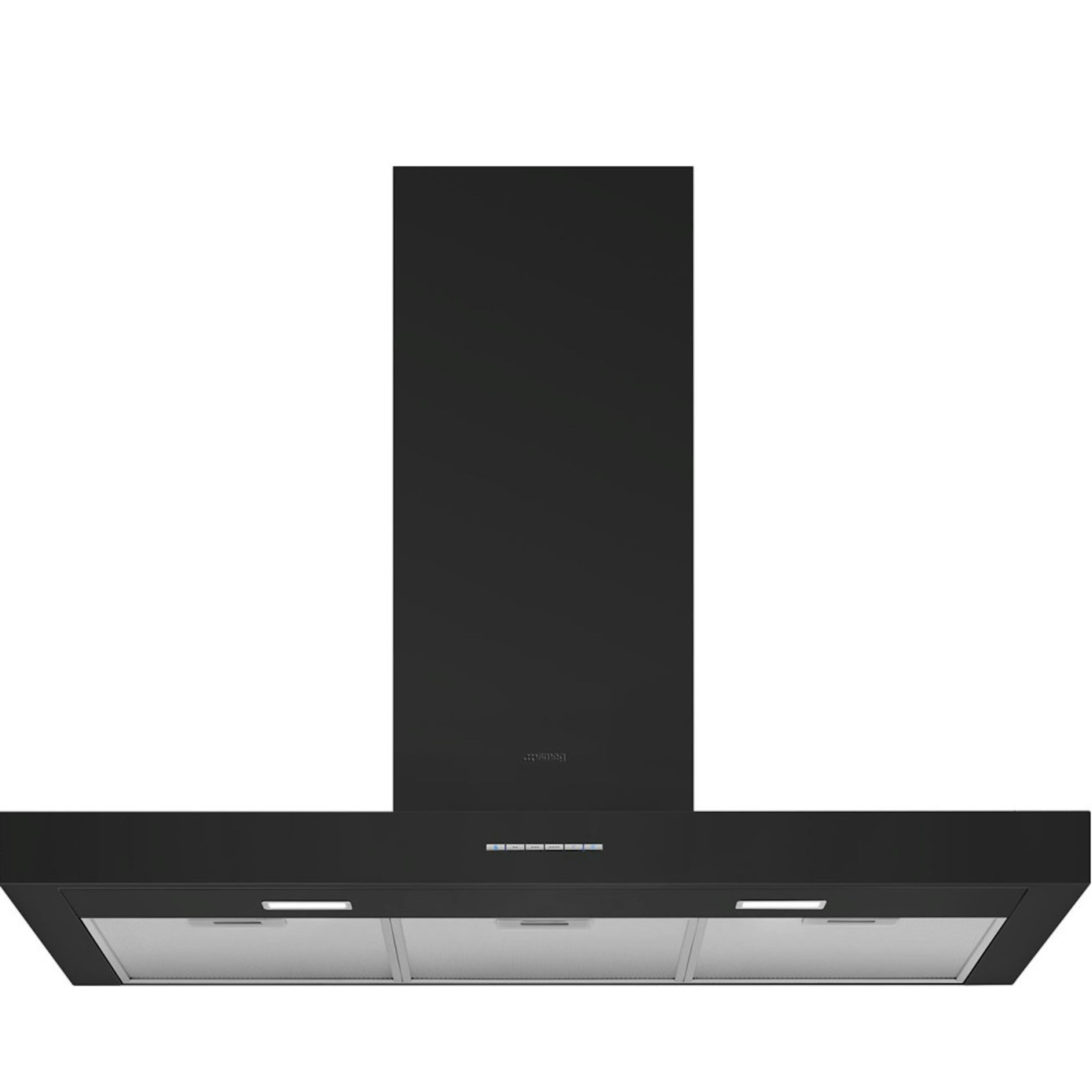 Vägghängd Köksfläkt Smeg KBT900NE Svart Elegant Design