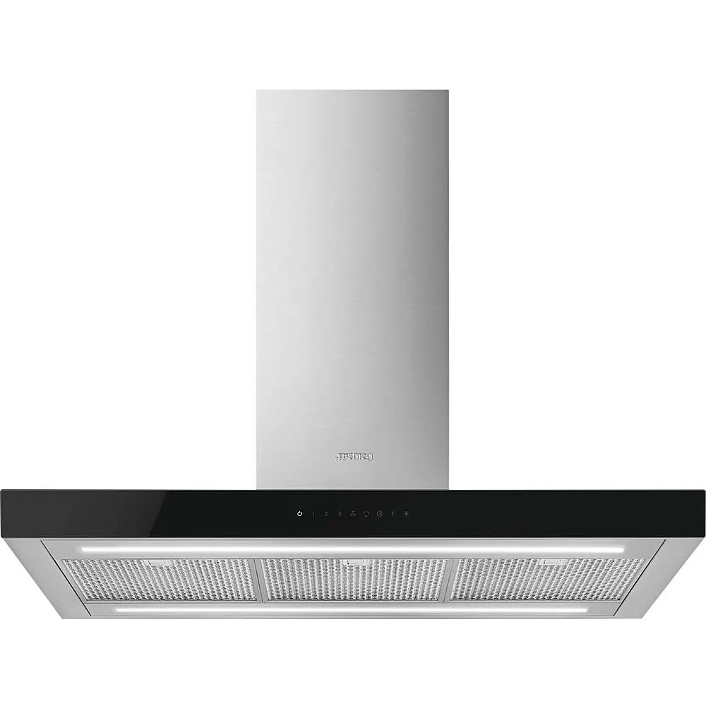 Frihängande Köksfläkt Smeg KBTI9L4VN Rostfri med LED-Belysning