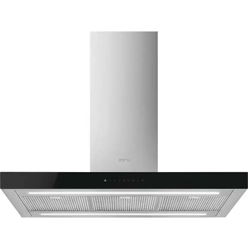 Frihängande Köksfläkt Smeg KBTI9L4VN Rostfri med LED-Belysning