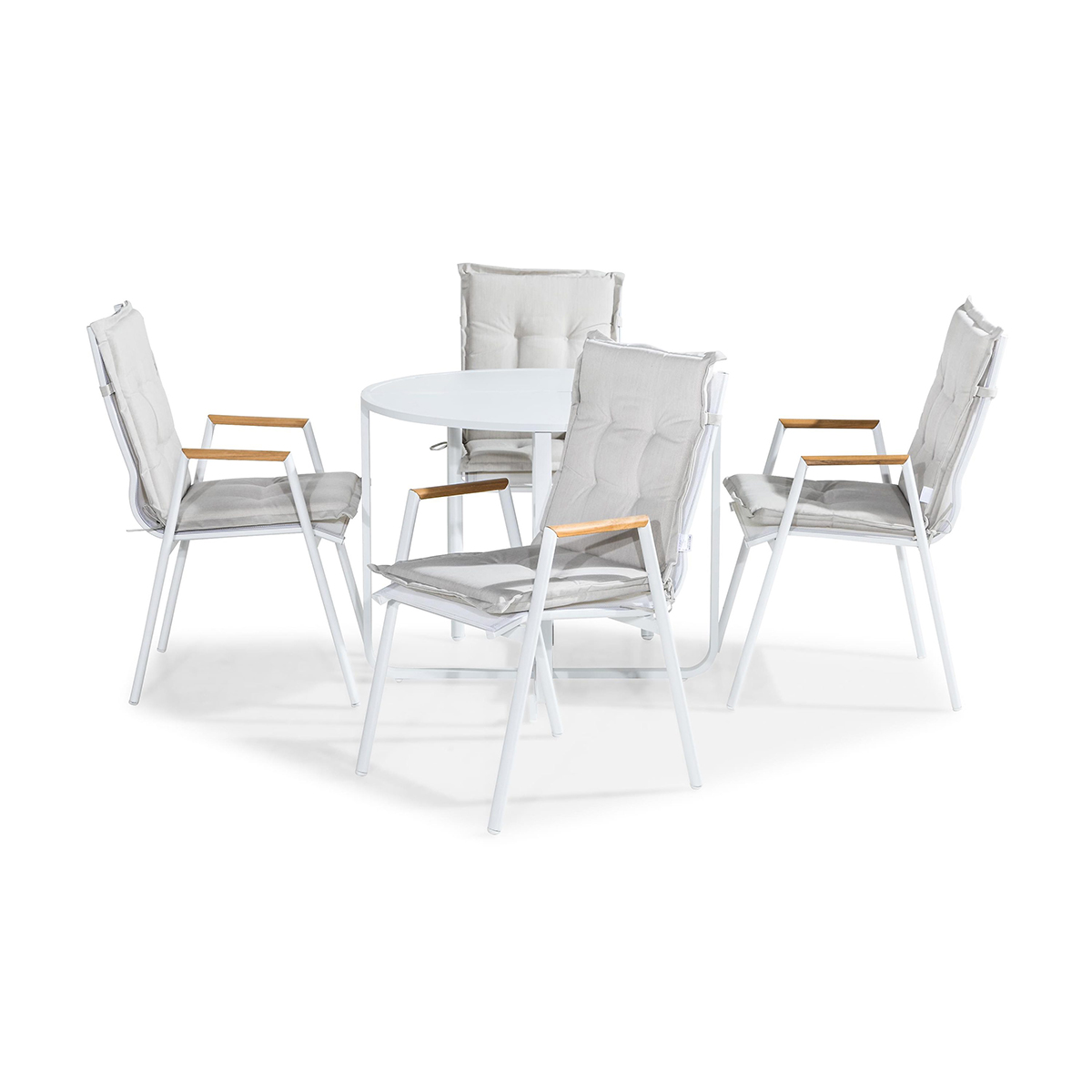 Cafégrupp deNoord Flippy Cafégrupp 90 Rund + 4 Las Vegas Karmstol m Dyna