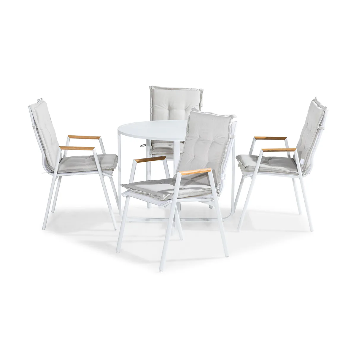 Cafégrupp deNoord Flippy Cafégrupp 90 Rund + 4 Las Vegas Karmstol m Dyna