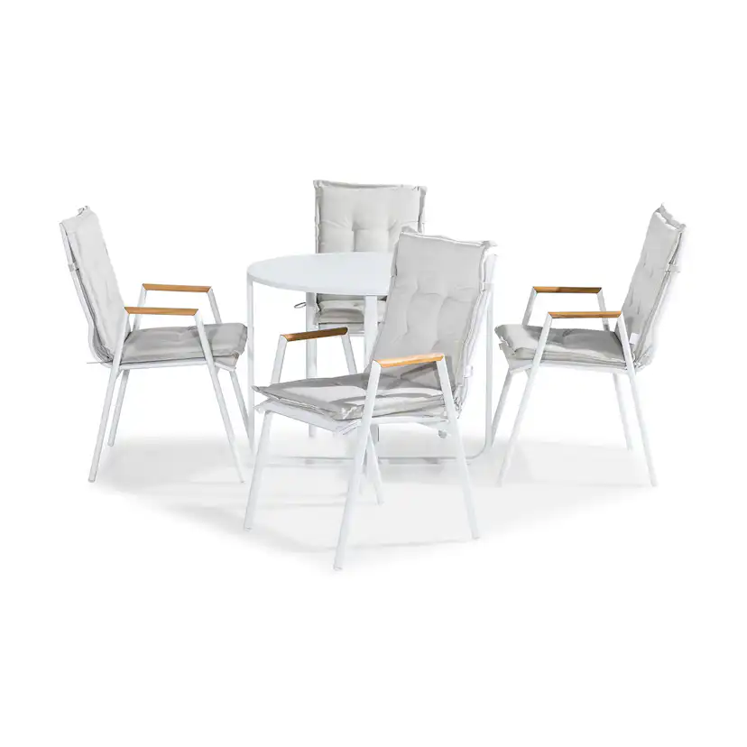 Cafégrupp deNoord Flippy Cafégrupp 90 Rund + 4 Las Vegas Karmstol m Dyna