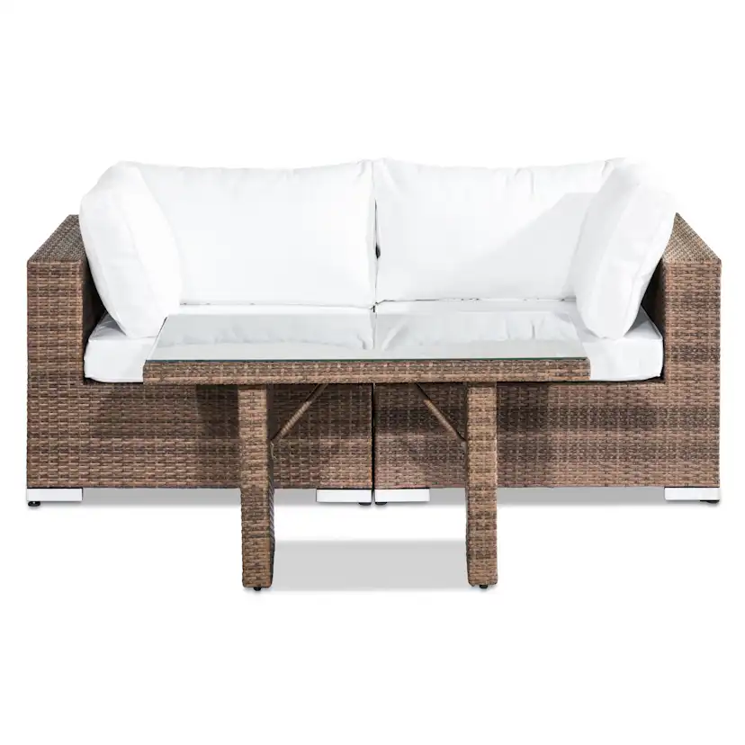 Loungegrupp Comfort Garden Bahamas 2-sits med Högt Bord Utomhus