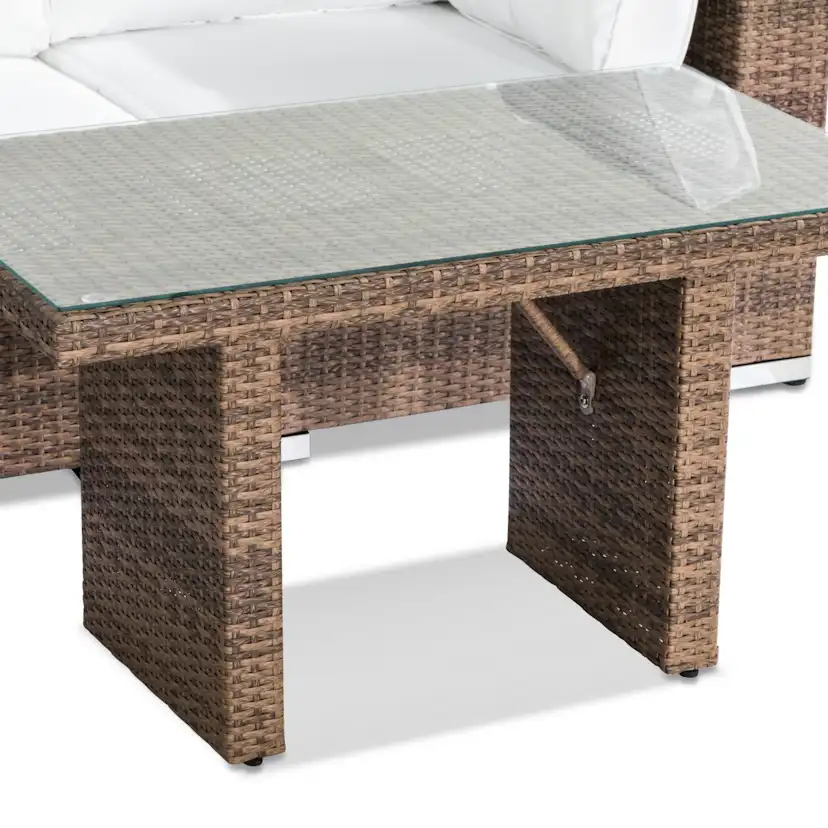 Loungegrupp Comfort Garden Bahamas 2-sits med Högt Bord Utomhus