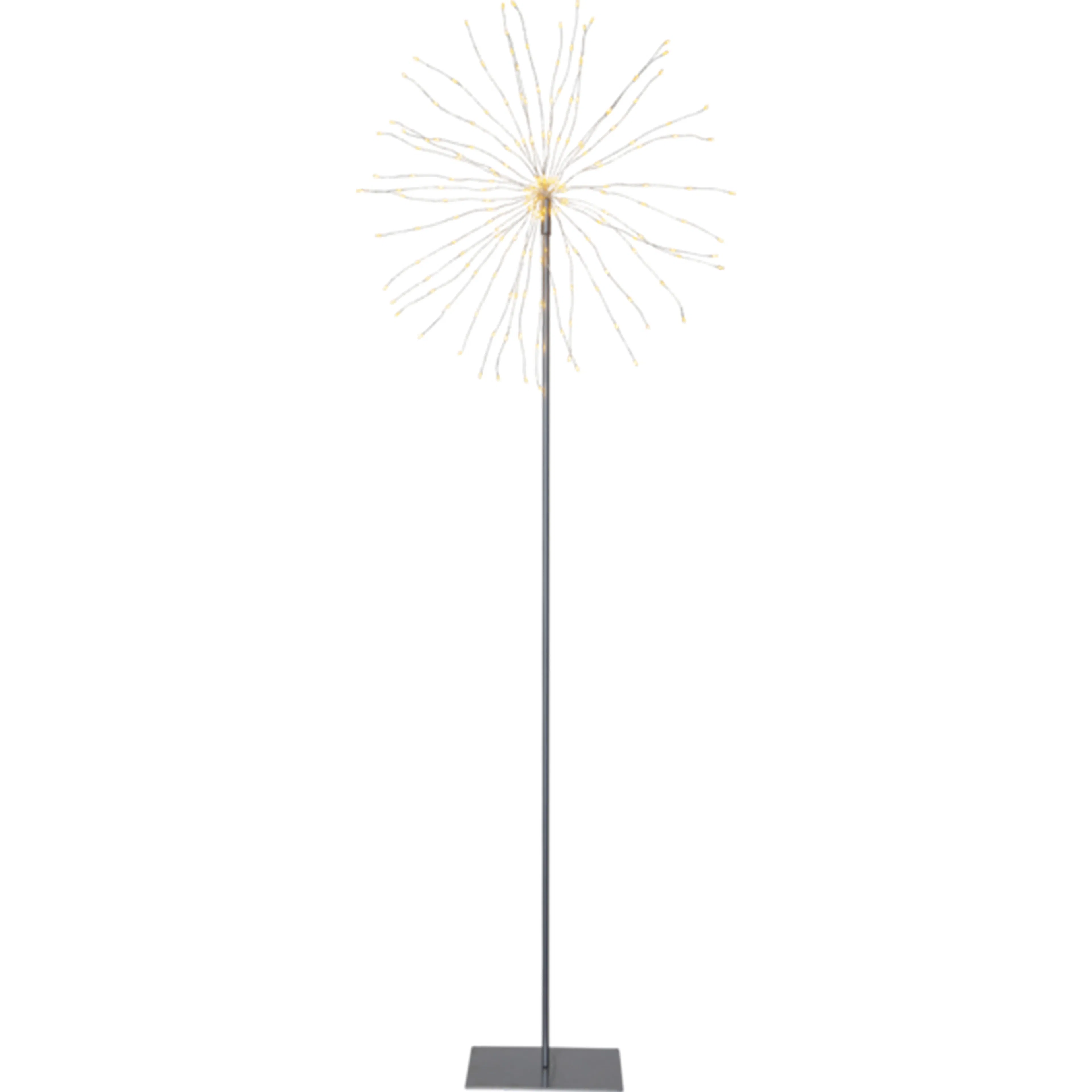 Inomhusdekoration Star Trading Firework Silver 130 cm