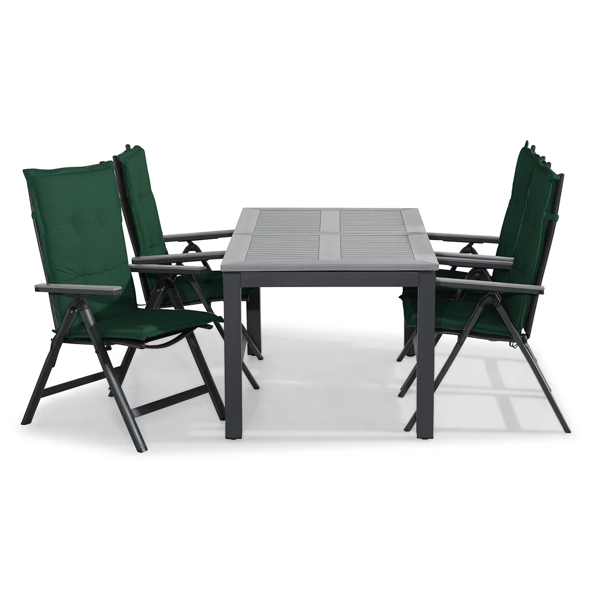 Trädgårdsgrupp Comfort Garden Monaco Matgrupp Utomhus 152-210x90+4 Monaco Light Positionsstol Dyna