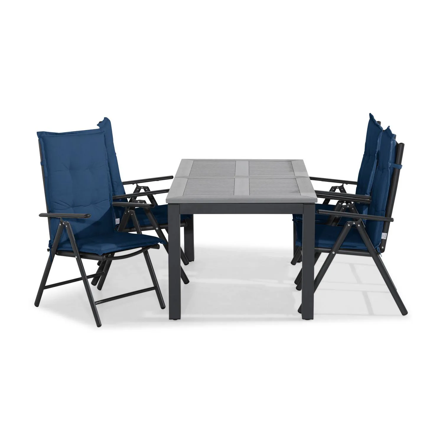 Matgrupp Comfort Garden Monaco Matgrupp Utomhus 152-210x90 med 4 Maggie Positionsstol m Dyna